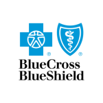 Blue Cross Blue Shield insurance logo.