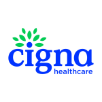 Cigna healthcare insurance logo.