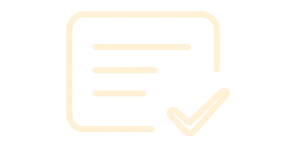 Insurance benefits check icon.
